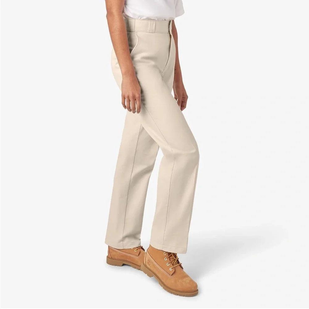 Dickies Original Fit Work Pants Khaki 8/29 Regular NWT - Picture 3 of 8